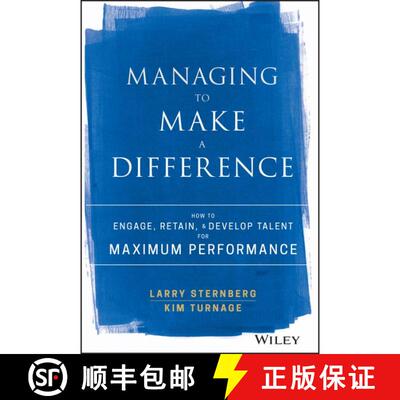 【3-4周达】精装 卓越者管理 Managing To Make A Difference: How To Engage, Retain, And Develop Talent F... [9781119331834]