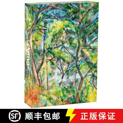 【3-4周达】Teneues - Fliptop: Cezanne Landscapes, 20 Full Color Notecards, 20 Classic White Envelopes... [9781623258283]