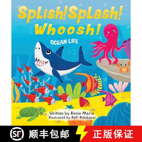 【3-4周达】精装 Splish! Splash! Whoosh!: Ocean Life [9781915695109]
