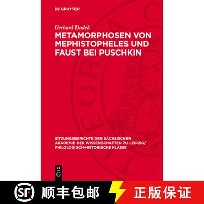 【3-4周达】精装 Metamorphosen Von Mephistopheles Und Faust Bei Puschkin [9783112711248]