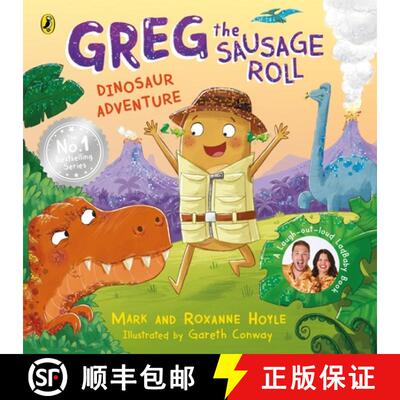 【3-4周达】Greg the Sausage Roll: Dinosaur Adventure [9780241737873]