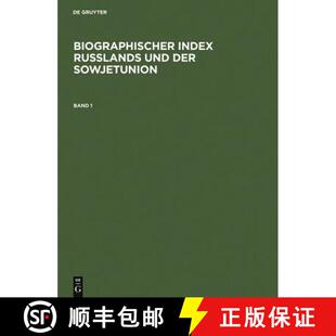 【3-4周达】精装 Biographischer Index Russlands Und Der Sowjetunion / Biographical Index of Russia and... [9783598347160]