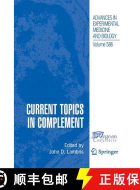 【3-4周达】Current Topics in Complement [9781461498018]
