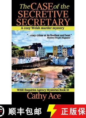 【3-4周达】The Case of the Secretive Secretary: A WISE Enquiries Agency cozy Welsh murder mystery [9781990550218]