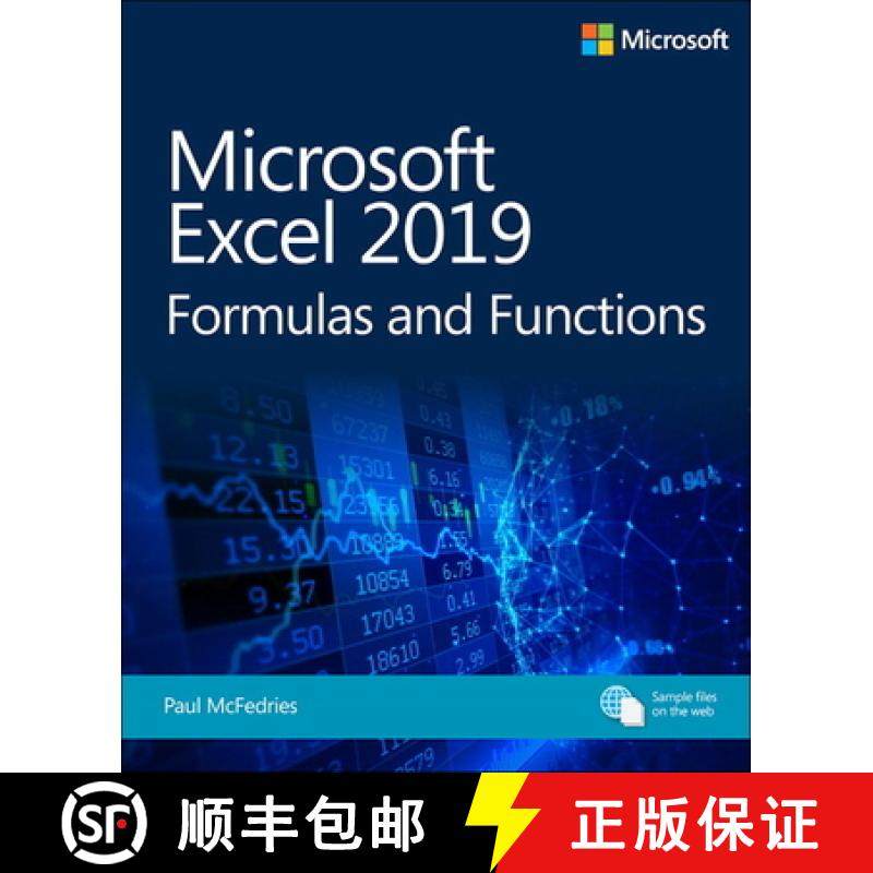 【3-4周达】Microsoft Excel 2019 Formulas and Functions [9781509306190]