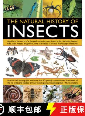 【3-4周达】Natural History of Insects: A Guide to the World of Arthropods, Covering Many Insects Orde... [9781844764686]
