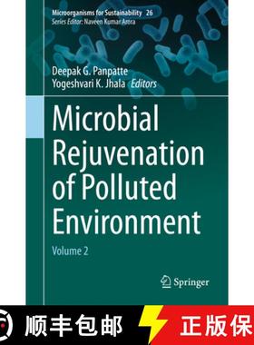 【3-4周达】Microbial Rejuvenation of Polluted Environment: Volume 2 [9789811574542]