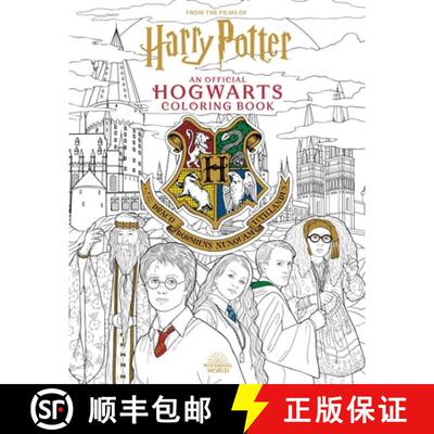 【3-4周达】Harry Potter: Hogwarts: An Official Coloring Book [9798886630435]