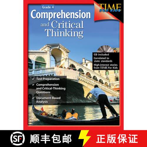 【3-4周达】Comprehension and Critical Thinking Grade 4 (Grade 4) [with Cdrom] [With CDROM] [9781425802448]