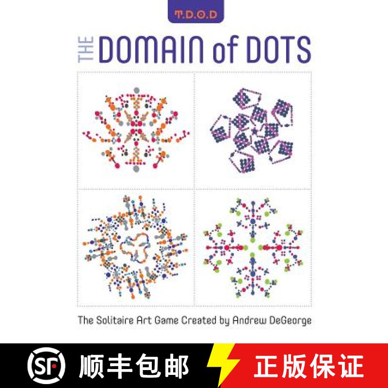 【3-4周达】The Domain of Dots: The Solitaire Art Game [9780692785904]