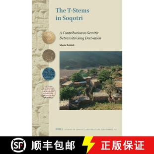 Stems 9789004703773 The Semitic Soqotri Derivation 预订 Detransitivising Contribution