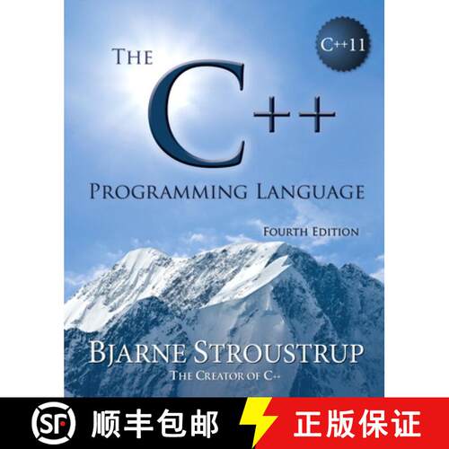 【3-4周达】精装 C++ Programming Language (hardcover), The: The C++ Programm Lang_p4 [9780321958327]