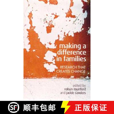 【3-4周达】Making a Difference in Families: Research That Creates Change [9781865089096]