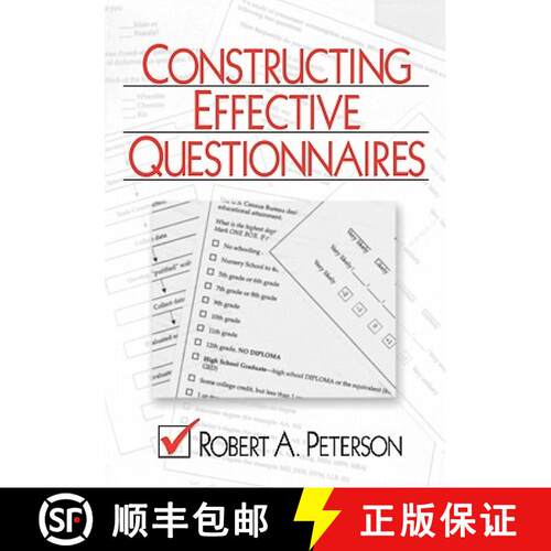 【3-4周达】Constructing Effective Questionnaires [9780761916413]