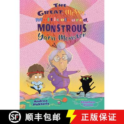 【3-4周达】The Great, Messy, Multicoloured, Monstrous, Yarn Monster [9781777399658]