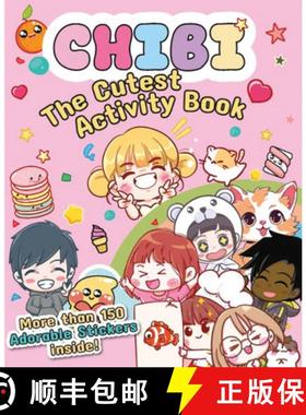 【3-4周达】Chibi - The Cutest Activity Book [9788854420885]