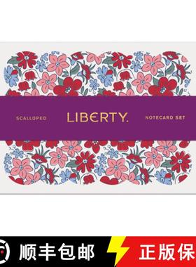 【3-4周达】Liberty Scalloped Shaped Notecard Set [9780735375079]