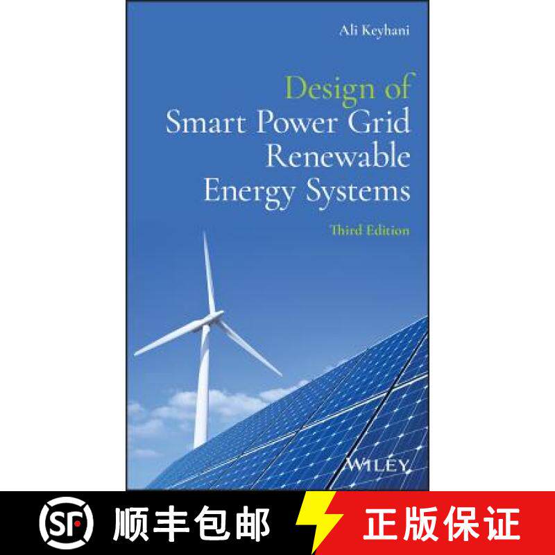 【3-4周达】Design Of Smart Power Grid Renewable Energy Systems, Third Edition [Wiley能源] [9781119573326]