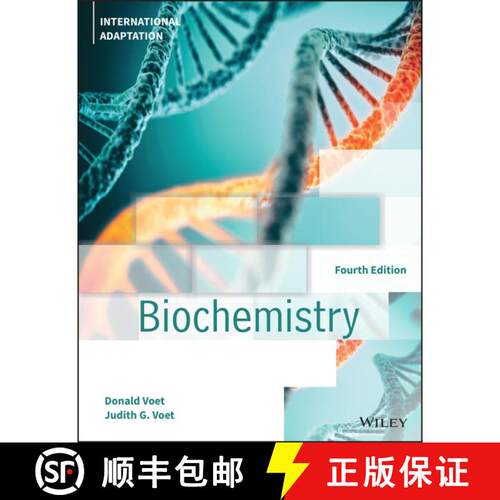 【3-4周达】Biochemistry, Fourth Edition International Adaptation [9781119770640]
