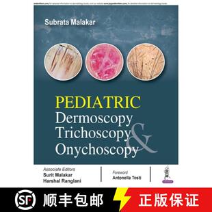 【3-4周达】Pediatric Dermoscopy Trichoscopy & Onychoscopy [9789389188288]