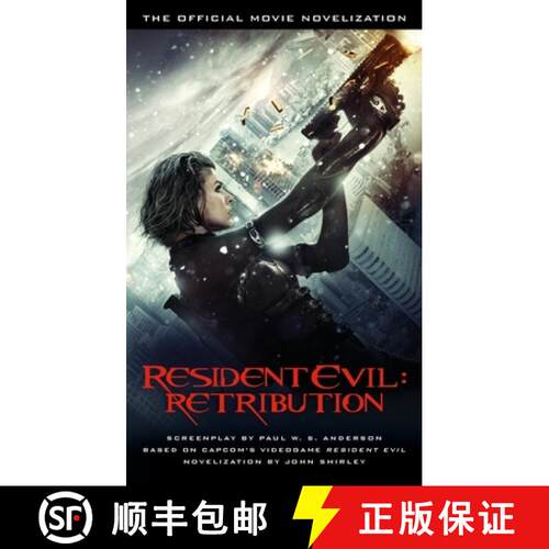 【3-4周达】Resident Evil: Retribution - The Official Movie Novelization: Retribution [9781781163153]