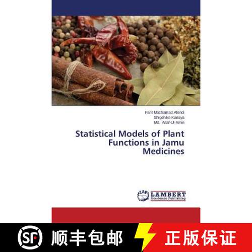 预订 Statistical Models of Plant Functions in Jamu Medicines [9783659667084]