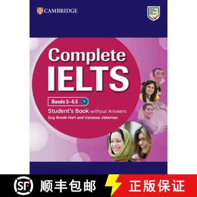 【3-4周达】Complete IELTS Bands 5-6.5 Student's Book without Answers [9781009683630]
