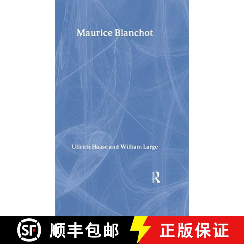 【3-4周达】MAURICE BLANCHOT RCT [9780415234955]
