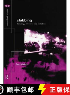 【3-4周达】Clubbing : Dancing, Ecstasy, Vitality [9780415202145]