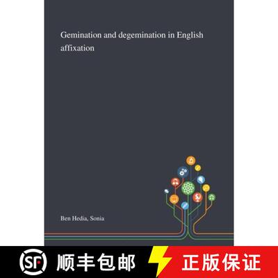 预订 Gemination and Degemination in English Affixation [9781013294624]