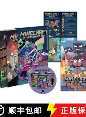 【3-4周达】Minecraft: Wither Without You Boxed Set (Graphic Novels) [9781506729008]