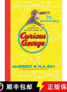 【3-4周达】The Complete Adventures of Curious George: 7 Classic Books in 1 Giftable Hardcover [9780544644489]