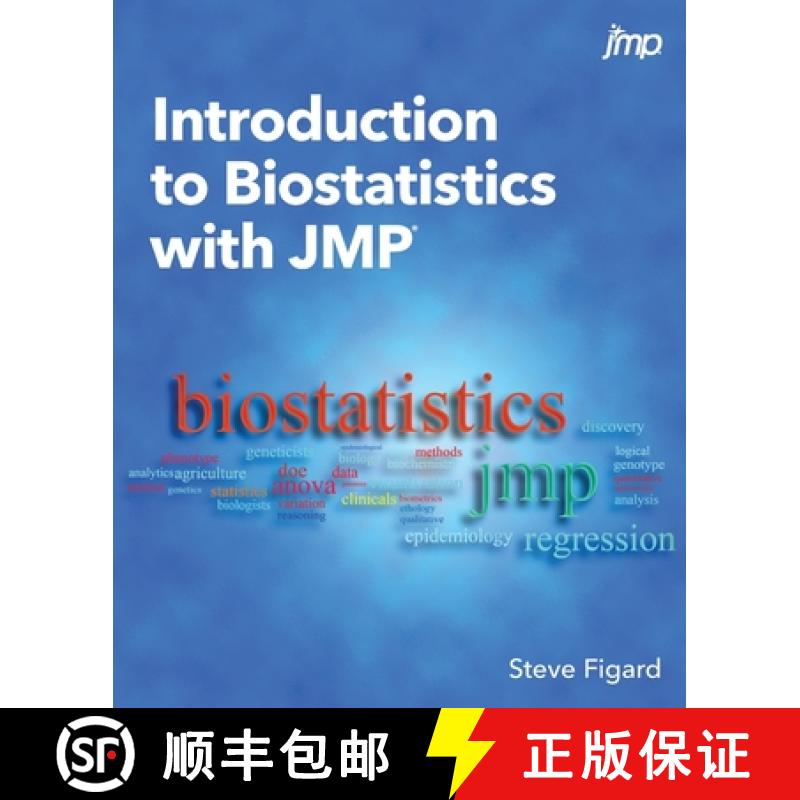 【2-3周达】Introduction to Biostatistics with JMP [9781629606330]
