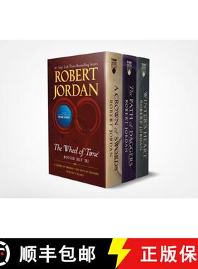 【3-4周达】Wheel of Time Premium Boxed Set III: Books 7-9 (a Crown of Swords, the Path of Daggers, Wi... [9781250256263]