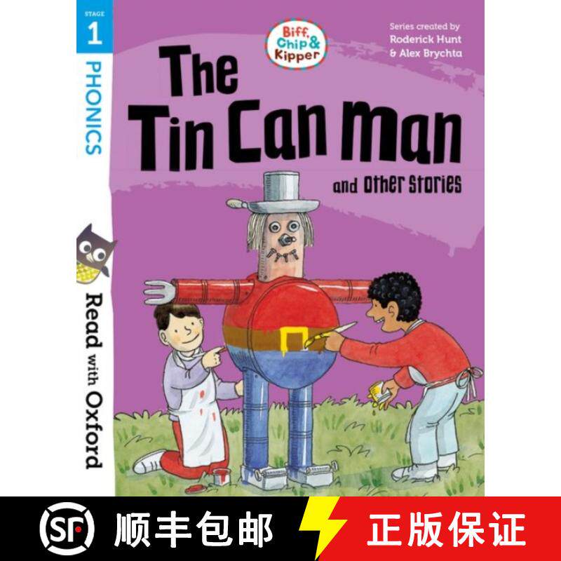 【3-4周达】Read with Oxford: Stage 1: Biff, Chip and Kipper: The Tin Can Man and Other Stories [9780192787101]