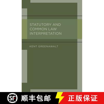 【3-4周达】Statutory and Common Law Interpretation [9780199756148]