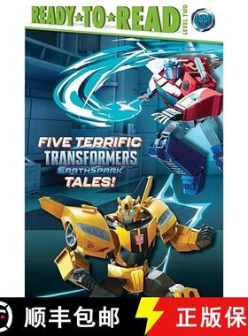 预订 Five Terrific Transformers Earthspark Tales!: Meet Twitch and Thrash!; It's Optimus Prime Time!;... [9781665982559]