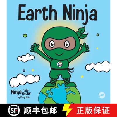 【3-4周达】Earth Ninja: A Children's Book About Recycling, Reducing, and Reusing [9781951056209]