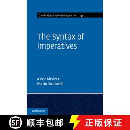 【3-4周达】The Syntax of Imperatives [9781009342445]