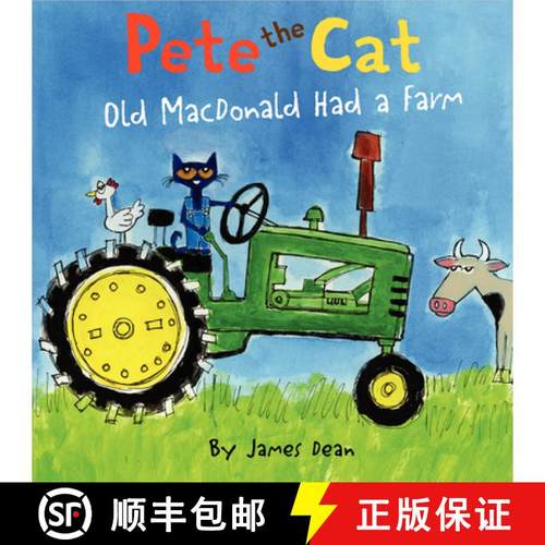 预订 Pete the Cat: Old MacDonald Had a Farm [9780062198730]