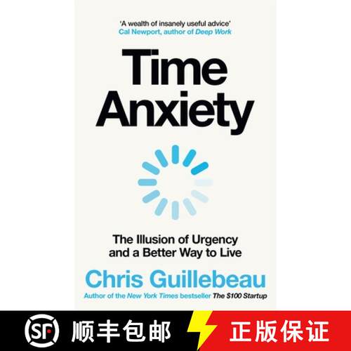 【3-4周达】精装 Time Anxiety: The Illusion of Urgency and a Better Way to Live [9781035062140]