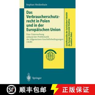 Verbraucherschutzrecht Und Das Untersuchung 9783540417712 Eine 4周达 Europäischen Der Polen Anha... Union