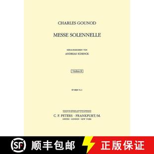 Violin Mass Part Cécile Honneur Cecilia 9790014106386 Messe 4周达 St. Solennelle Sainte