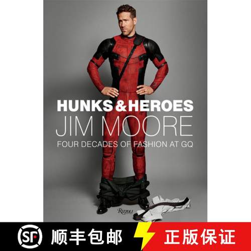 【3-4周达】Hunks & Heroes: Four Decades of Fashion at GQ [9780847865574]