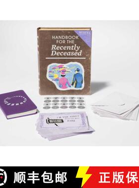 【3-4周达】精装 Beetlejuice: Handbook for the Recently Deceased Deluxe Note Card Set (With Keepsake B... [9781683833406]