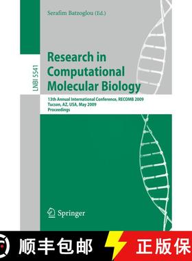 【3-4周达】Research in Computational Molecular Biology: 13th Annual International Conference, RECOMB ... [9783642020070]