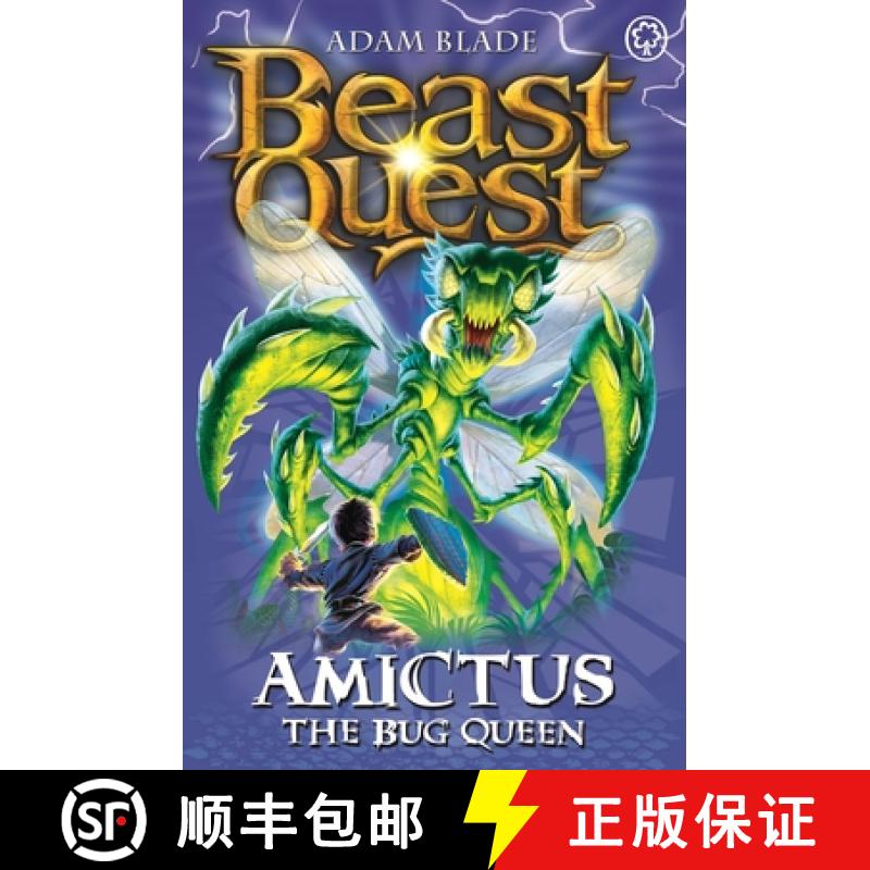【3-4周达】Beast Quest: Amictus the Bug Queen: Series 5 Book 6 [9781408304426]