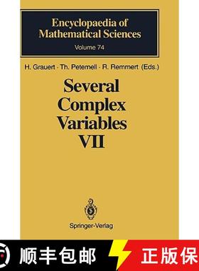 【3-4周达】Several Complex Variables VII : Sheaf-Theoretical Methods in Complex Analysis [9783540562597]