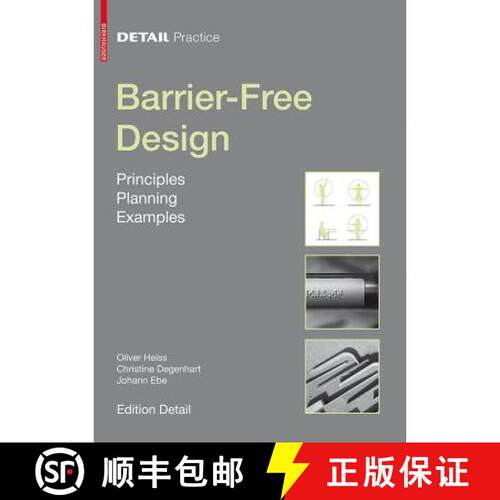 【3-4周达】Barrier-Free Design: Principles, Planning, Examples [9783034605779]