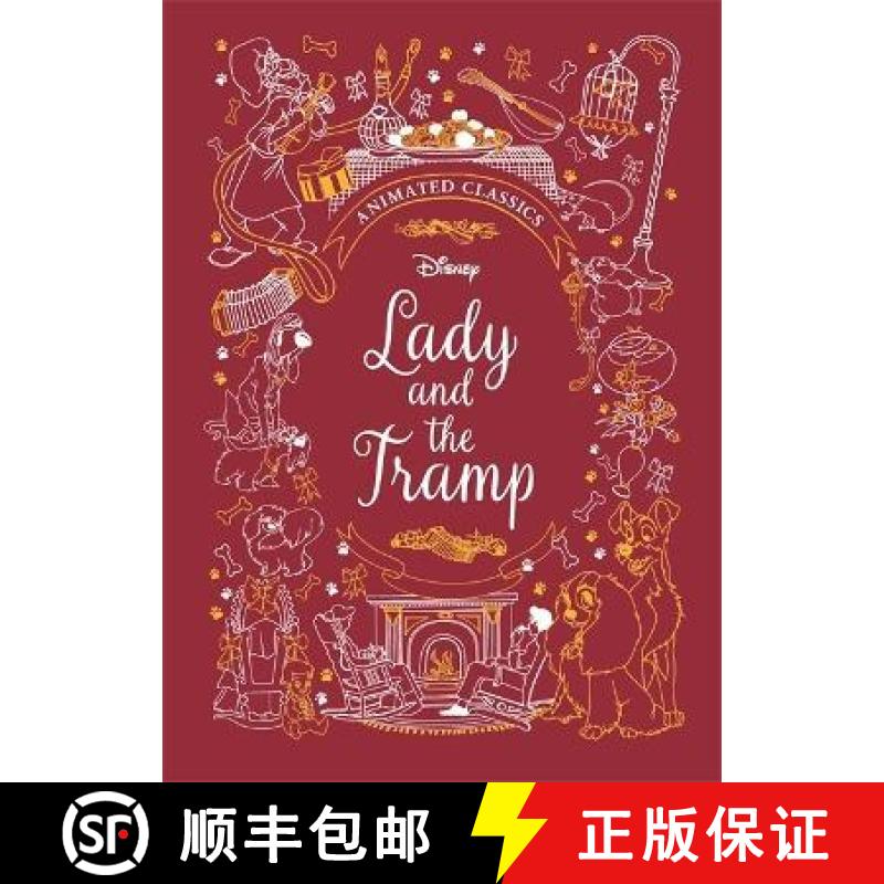 【2-3周达】Lady and the Tramp (Disney Animated Classics): A deluxe gift book of the classic film - co... [9781787417014]